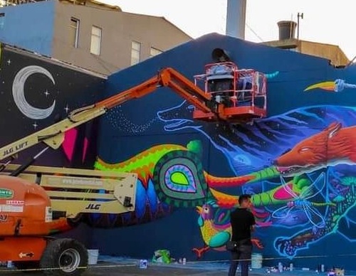 Galería de arte callejero de Spaik - México