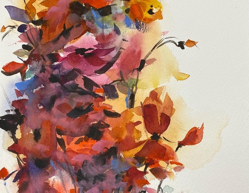 Galeria de pinturas em aquarela de Tere Lojero – México