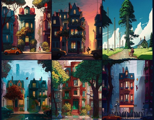 Galería de ilustraciones de Laura El - Estados Unidos
