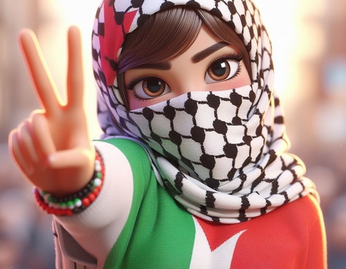 Galeria de ilustrações para Gaza, de Saleh Atia - Palestina