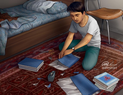 Gallery of illustration by Ali Miri-Iran