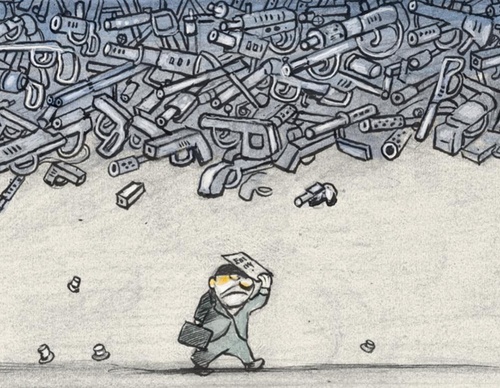 Galería de caricaturas de Arnaldo Angeli Filho-Brasil