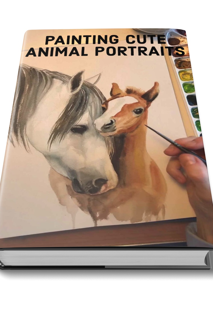 Painting Cute Animal Portraits by Gloria Fisher