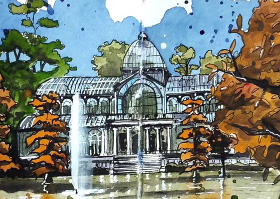 Gallery Of WaterColor Painting By Kalliopi C - Scotland