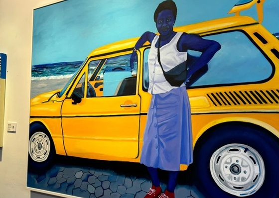 A obra da Kika Carvalho, artista brasileira