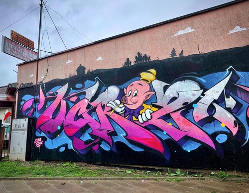 Galería de arte callejero de Ogryz - Brasil