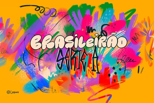 Brasileirão | Ilustrações de futebol por Léo Vargas (Brasil)