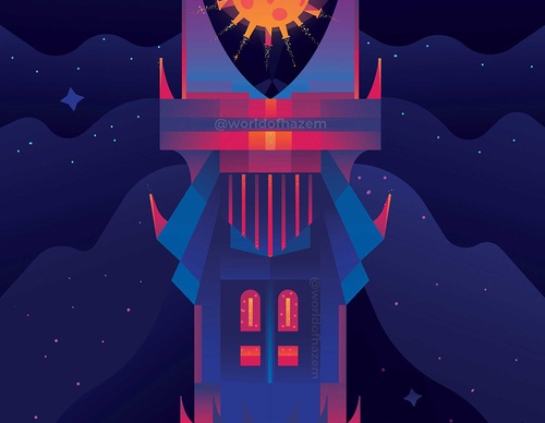 Gallery of illustration by Hazem Asif - Pakistan