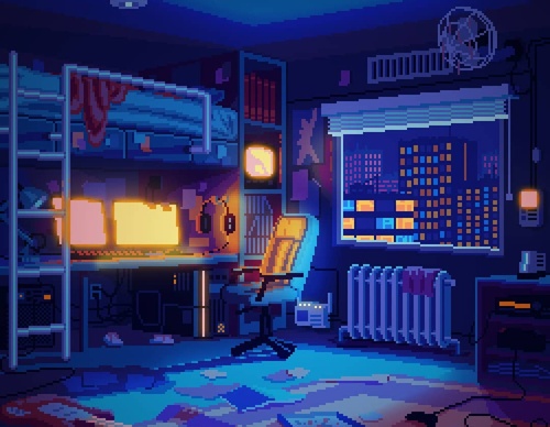 Galería De Ilustración Del Abuelo RetroWave - México