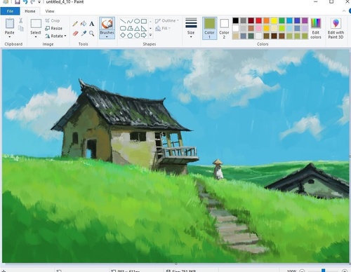 Gallery Of Drawing With Windows Paint By Christian Young - USA_1