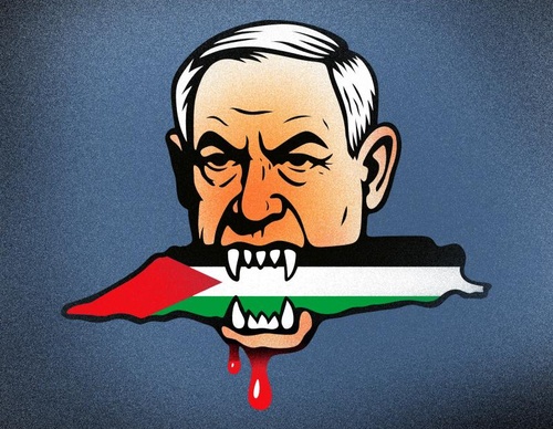 The butcher  The Israeli government wants to reduce the Palestinian people to ashes.