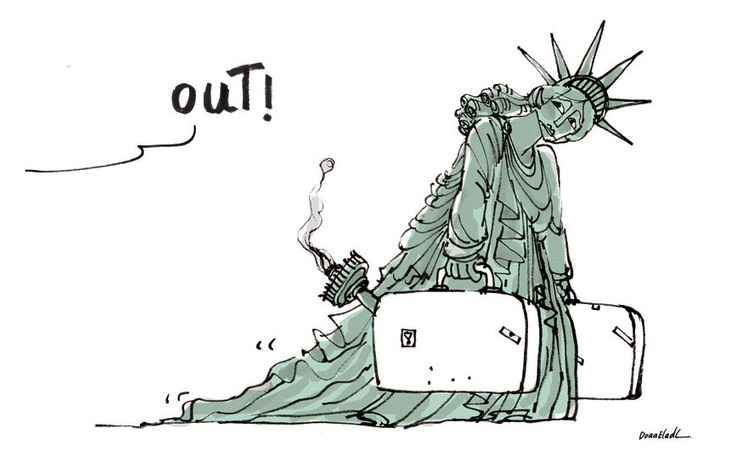 Gallery of Political Cartoons by Doaa El-Adl (Egypt)