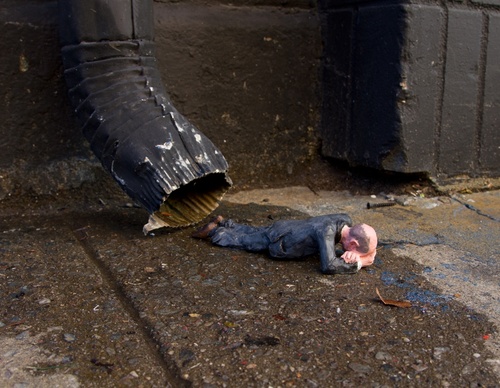 Gallery of Sculpture & Modern art by Isaac Cordal-Spain