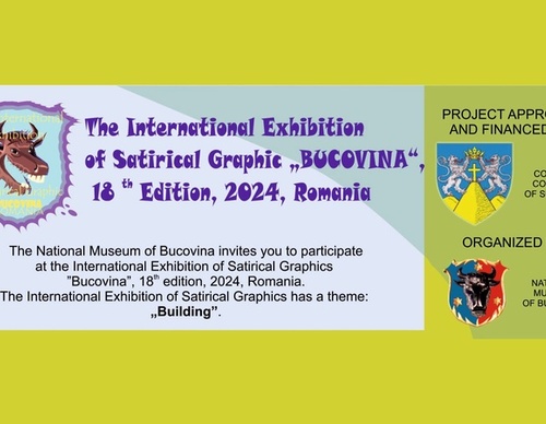 Exposição Internacional de Gráfico Satírico "Bucovina", 18ª edição, 2024, Romênia