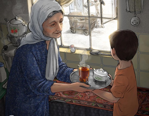 Gallery of illustration by Ali Miri-Iran