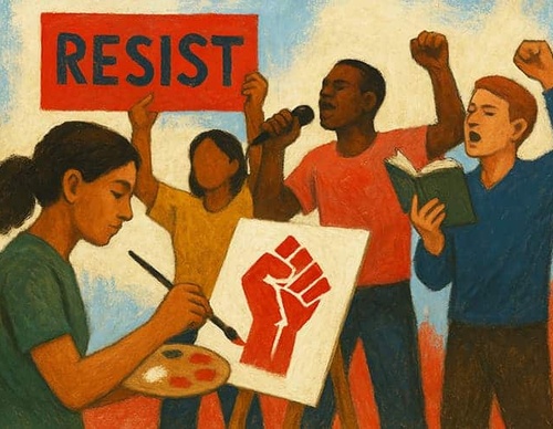 Crear para resistir: arte en tiempos de represión