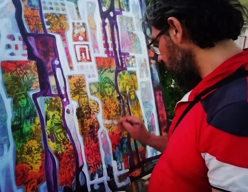 Gallery Of Painting By Motaz Omari - Syria