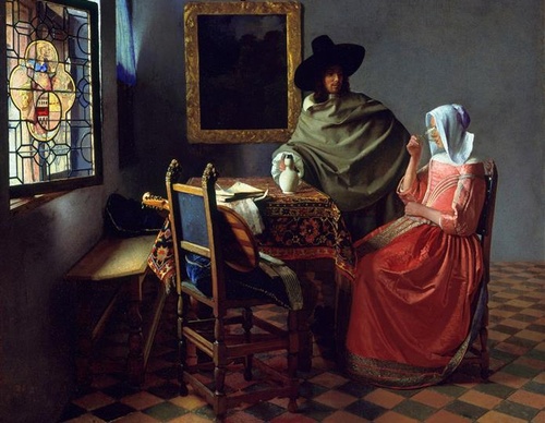 Gallery of painting by Johannes Vermeer - Netherlands