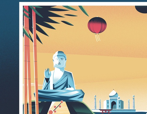 Gallery f Illustration by Clement Barbe – France