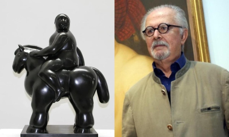 Obra mais cara leiloada por Fernando Botero