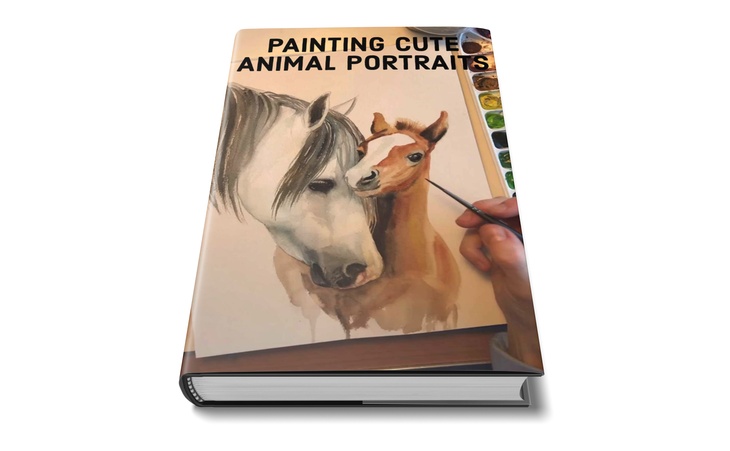 Painting Cute Animal Portraits by Gloria Fisher