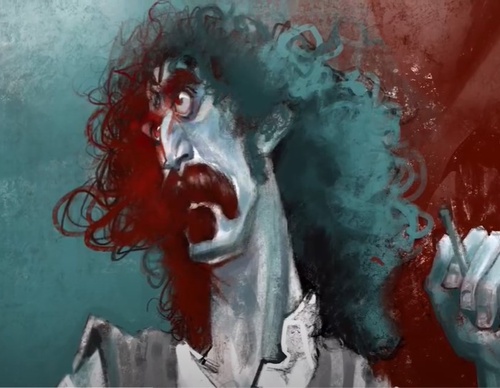 Frank Zappa by Jan Op De Beeck