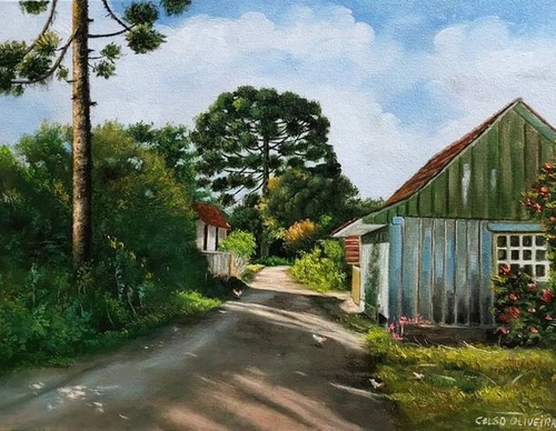 Gallery Of Painting By Celso Oliveira - Brazil