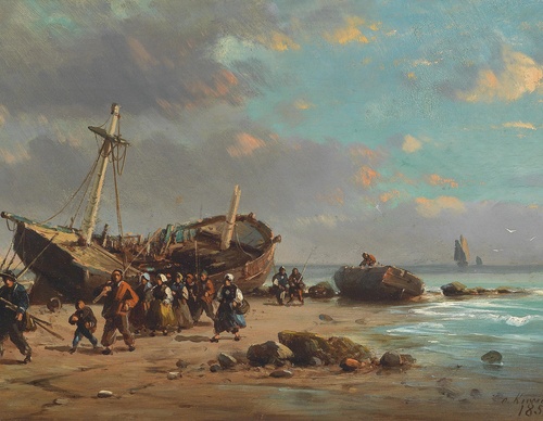 Gallery Of Painting By Charles Kuwasseg-France