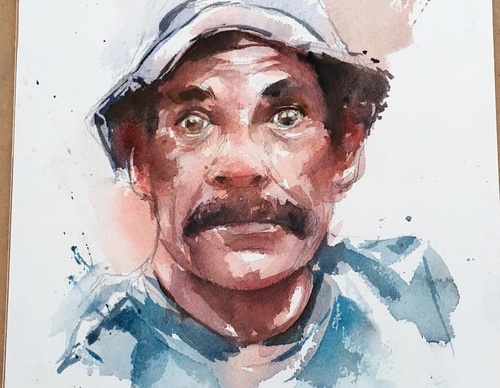 Gallery Of WaterColor Painting By Xavier Palau Blacio - Argentina