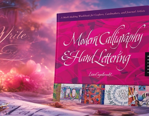 Caligrafia moderna e lettering à mão
