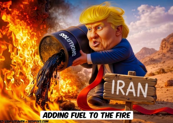 Adding Fuel to the Fire Trump Has Only Terrible Choices With Iran.