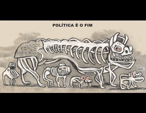Galería de caricaturas de Arnaldo Angeli Filho-Brasil