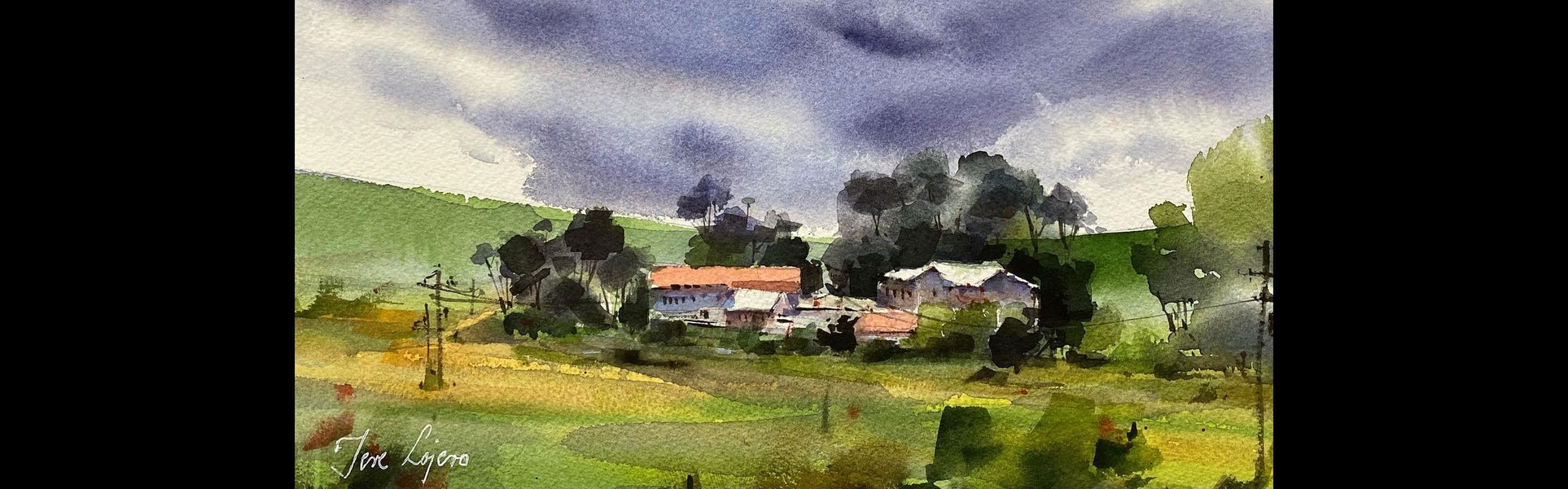 Galeria de pinturas em aquarela de Tere Lojero – México