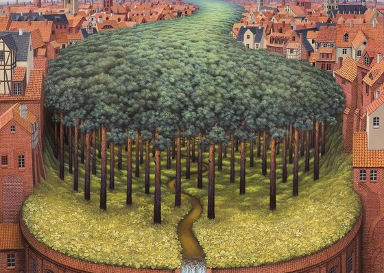 Gallery Of Painting By Jacek Yerka - Poland