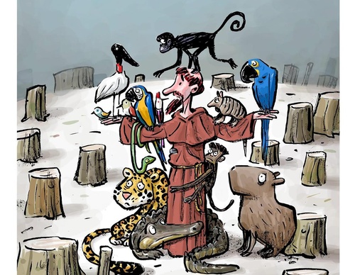Gallery of Cartoons & Caricatures by Dalcio Machado (Brazil)