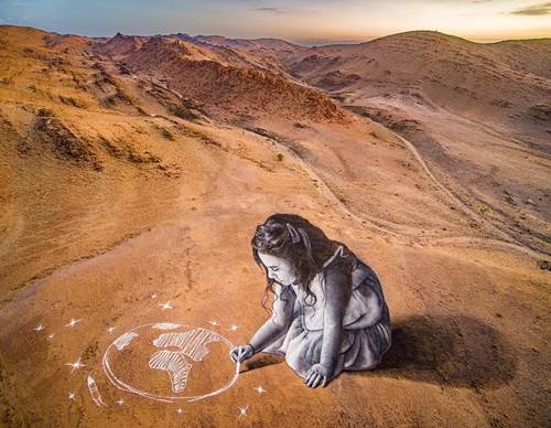 Gallery Of Street Art By Saype - France