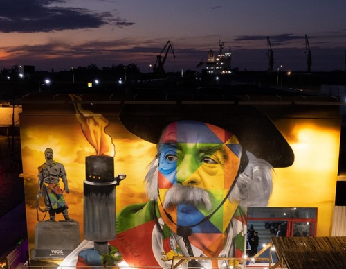 Gallery of street painting by Eduardo Kobra - Brazil