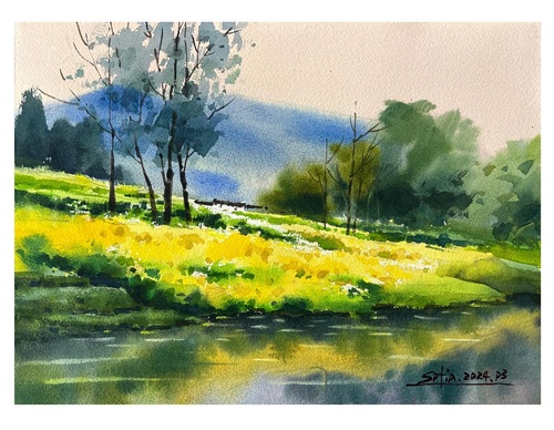 Gallery Of WaterColor Painting By Sofia Wu Mei - China