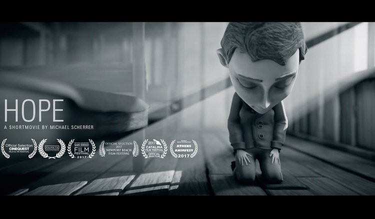 Cortometraje animado en 3D ganador del Premio HOPE