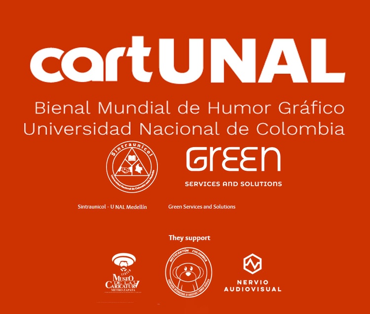 3ra Bienal Internacional de Humor Gráfico Carttunal -Colombia 2024