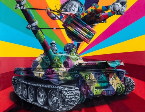 Gallery of street painting by Eduardo Kobra - Brazil