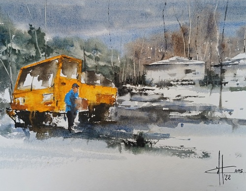 Gallery Of WaterColor Painting By Gonzalo Cid - Argentina