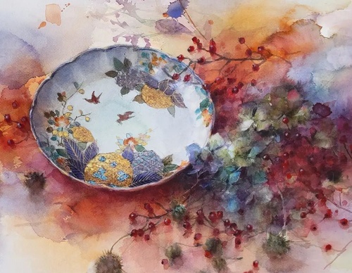 Gallery of Watercolor by Yuko Nagayama - Japan