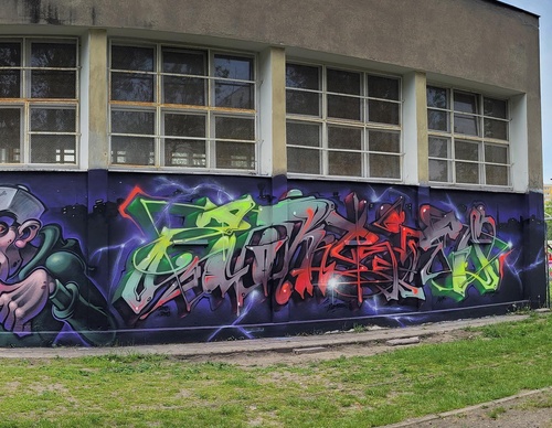 Galería de arte callejero de Ogryz - Brasil
