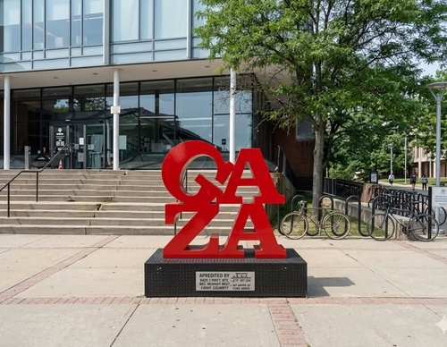 Pro-Gaza Monument Gains Prominence in the USA
