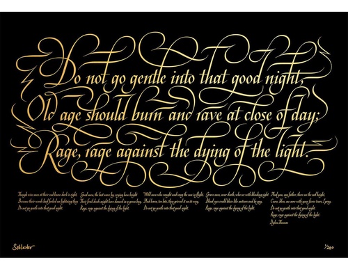 Gallery Of Calligraphy By Seb Lester - United Kingdom