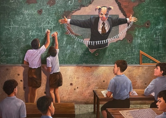 Galería de ilustraciones de la pintora Rocío Caballero - México