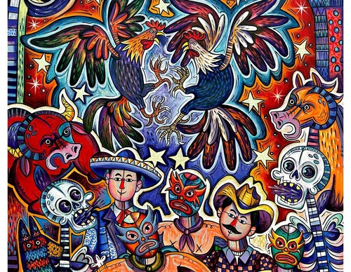 Gallery of painting by José Jiménez - Mexico