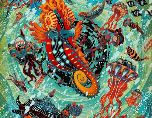 Gallery of Illustration & Graphic Works by Javier Medellin Puyou – Mexico