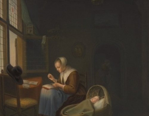 Gallery of painting by Johannes Vermeer - Netherlands